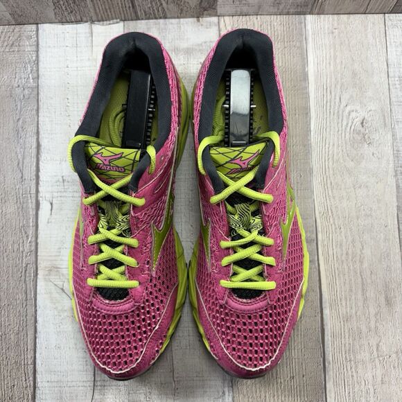 Mizuno Wave Precision 13 Women's Size 9 Running Shoes Athletic Sneakers Pink - Picture 4 of 13